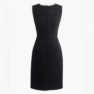J Crew Portfolio Sheath Dress Black Size 0P
